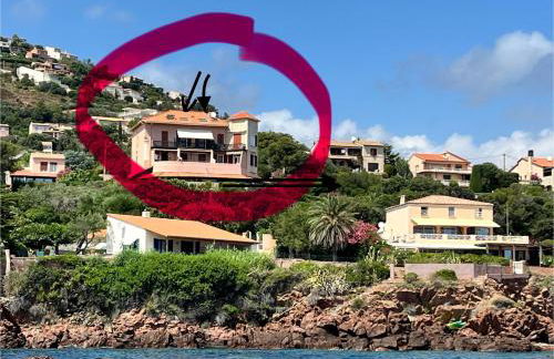 Charmant petit appartement vue mer et corniche Esterel - Foto 11