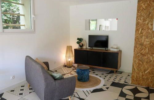 La Hutte de la Tortue Rez-de-jardin Patio au Calme - Foto 22