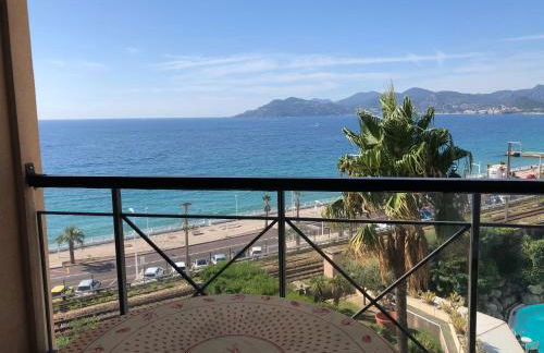 Cannes apartment with sea view, aircondition and parking - Foto 1