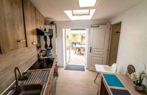 Maison familiale Terrasse Jacuzzi Parking sur place près d'Honfleur - Photo 6