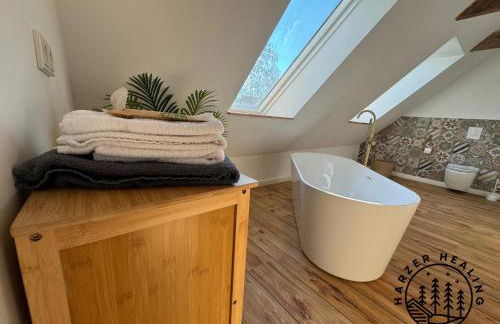 HARZER HEALING CENTER 2025 Himmlische Landhauswohnung mit Fussbodenheizung,XXL Kochinsel,XXL Regendusche,Modern,Hochwertig,Persönlich,Vollausgestattet - Foto 19