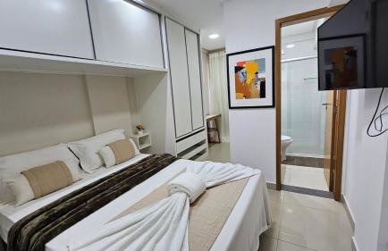 Flat Lindissimo ao lado Flamboyant Shop apto 301 - Foto 6