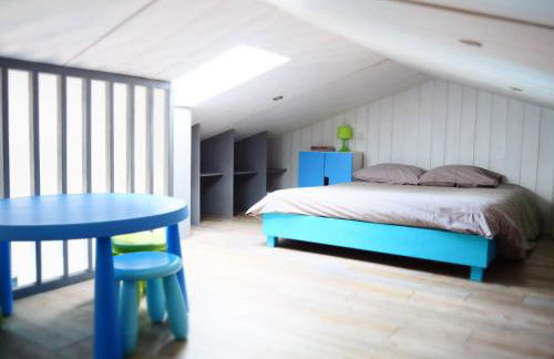 Maison de famille Entre bois et sel avec piscine privée chauffée - Foto 11