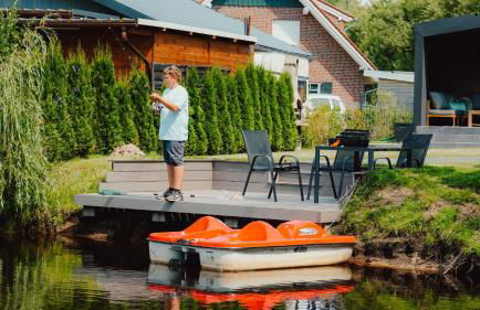 Natursee-Chalet,Spa mit Hot Tub,Jacuzzi,Sauna,Ponyhof,angeln - Photo 11