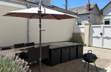 Maison familiale, 13 lits, 3 SDB, parking gratuit, jardin, terrasse - Foto 27