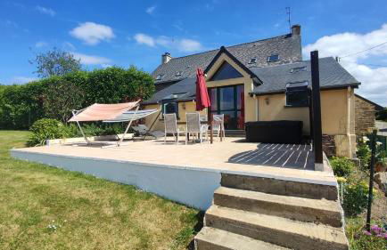 Brocéliande calme breton, spa, wifi, amazon-disney tv, 4 lits, Freebox revolution,draps, café, thé - Foto 2