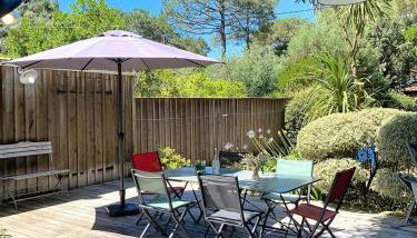 Résidence 02345m-lacanau - Belle maison 2 chambres et mezzanine, 6 personnes, Longarisse à Lacanau MAE-1101 - Foto 4