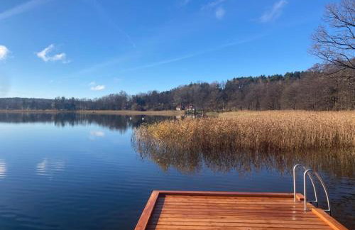 Ceglany Domek z jacuzzi, nad jeziorem, przy lesie - Foto 52