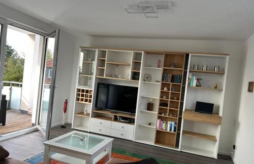 Exklusive Penthouse-Wohnung mit Blick über Marburg - Foto 1