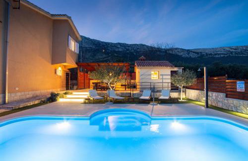 Holiday home Magic view with private heated pool - Photo 37