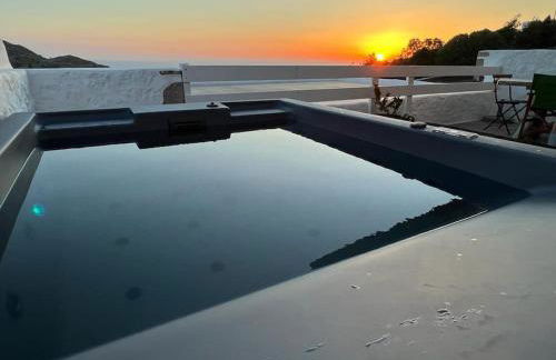 Sea & Sunset View Villa Chora with private jacuzzi - Foto 35