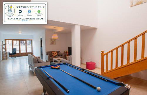 Villa Vista Reina - Luxury 6 Bedroom - Heated Pool- Views - Pool Table - Vista Lobos - Playa Blanca - Foto 15