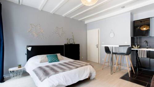 R-Appartements Strasbourg La Petite Strasbourgeoise Hygge studio cosy - Foto 3