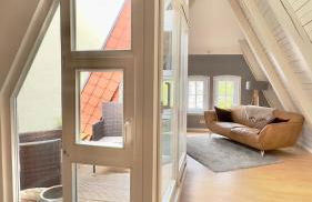 Gemütliche Maisonettewohnung mit Dachterrasse am Schloß - Photo 14