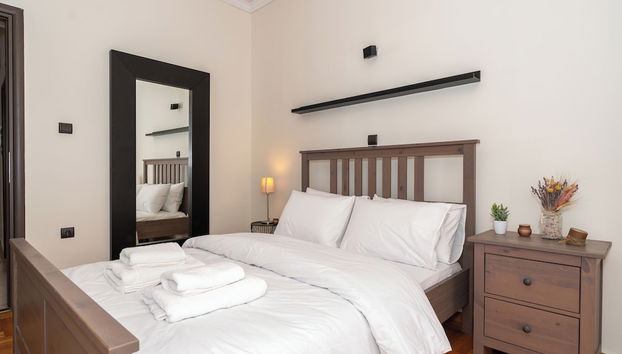 Modern Apartment in Thiseio with Balcony - Foto 4, Habitación