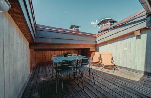 Appartement 71m2 près de Megève, à 200m télécabine la Princesse, local à ski, 2 chambres, parking couvert - Foto 12