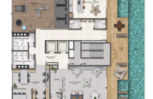 Studio Axé Residencial Ilha de Mykonos - Salvador Bahia - Foto 10