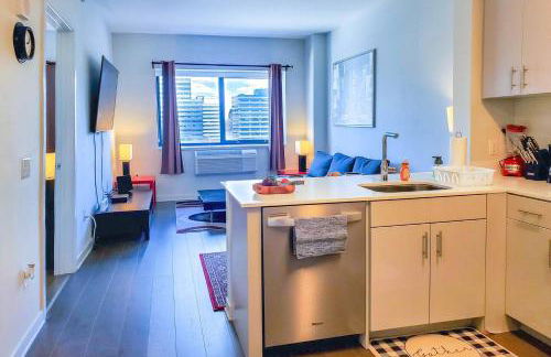 Very posh 1 bed room apartment -City Views, walk to Subway and Ferry, 15 minutes to Manhattan, Min 30 days stay - Foto 6