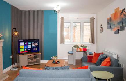 Whole 2-Bed, 2-Bath Apartment - Professionals, Contractors, Free Parking, ULEZ Free, Bham City - 10mins - Foto 2