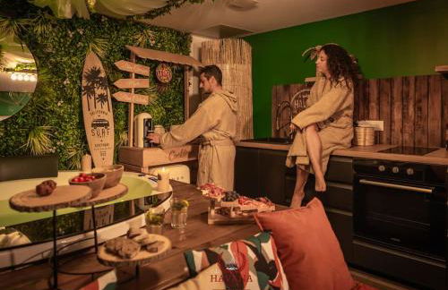 Loft "Havana Spa" Cuba Jacuzzi Sauna Bar à cocktails - Foto 20