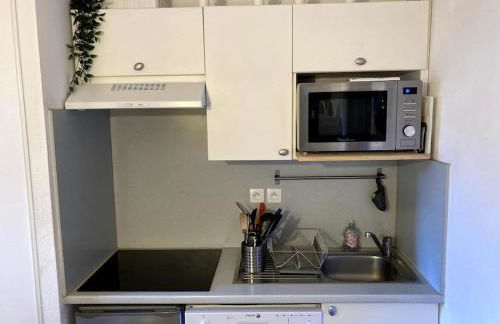 T2 Cabine 4 à 6 pers Vue Montagne et Piscine - Foto 11