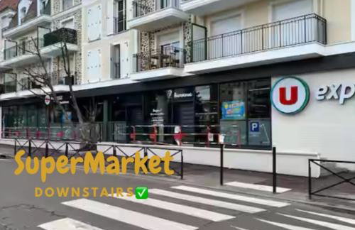 Studio Spacieux 4 Personnes avec Terrasse privée & Bureau - Gare à 4min, Paris en 30min - Foto 7