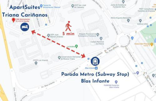 Cozy apartment in Seville 51 m² with private terrace - Foto 12