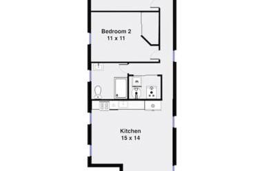 Central Chicago Suite2 Access to Patio - Foto 18