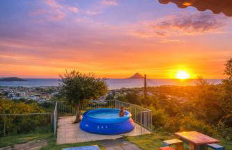 Casarão vista infinita mar com piscina e ar - Foto 1