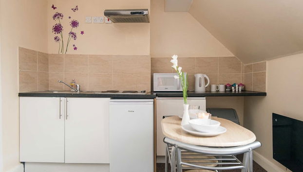 Essbereich im Zimmer