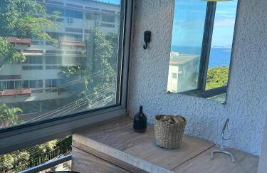 Studio Red Vidigal com Varanda, Vista Mar e Hidromassagem - Foto 45