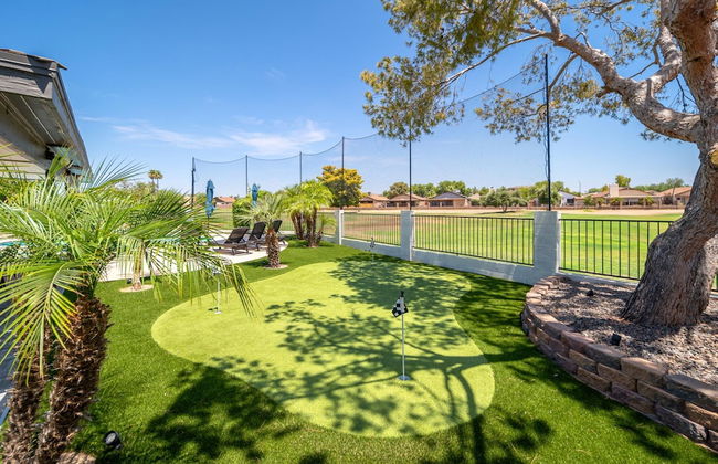 Peoria Oasis on Golf Course Pool Putting Green - Foto 29