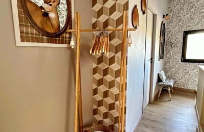 Chalet Le René-Sens - 5 pers - Grande terrasse - bain nordique SPA - Piscine - Foto 17