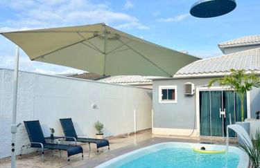 Casa em Itaipuaçu com piscina e 3 qtos - Foto 1