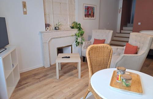 La porte Bleue - appartement juste rénové - très propre - grand confort - lumineux - calme - centre historique - Foto 3