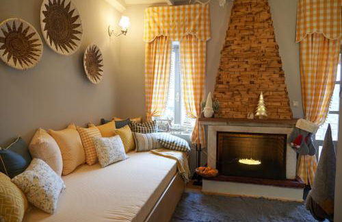 Dandy Villas Dimitsana - a family ideal charming home in a quaint historic neighborhood - 2 fireplaces for romantic nights - Foto 32