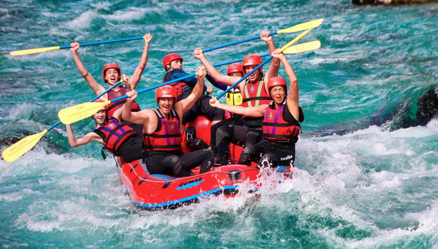 Rafting en el río Isonzo - Foto 3, Disfrutando de los rápidos