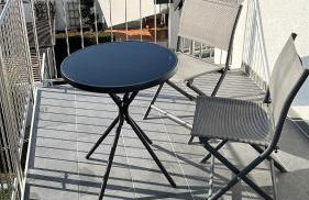 Charmantes Studio-Apartment im Herzen von Neureut - Fußbodenheizung, Regendusche, Waschmaschine, Stellplatz - Foto 8