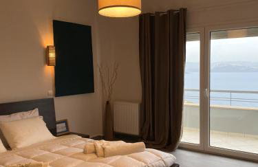 Villa Aurora with magnificent view of the Aegean sea - Foto 4