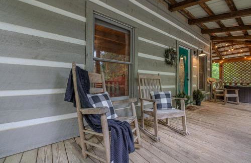 Smokies Cabin with Hot Tub and Arcade Games - Photo 8