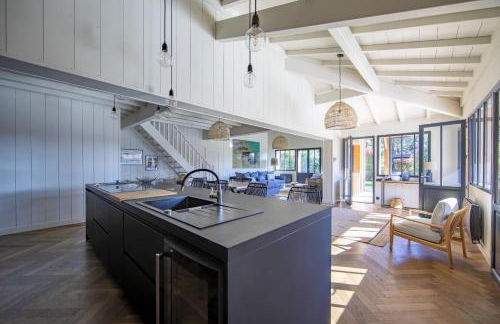 Villa Palombes au Cap Ferret charming villa with swimming pool - Foto 25