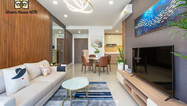 Coin salon dans le hall