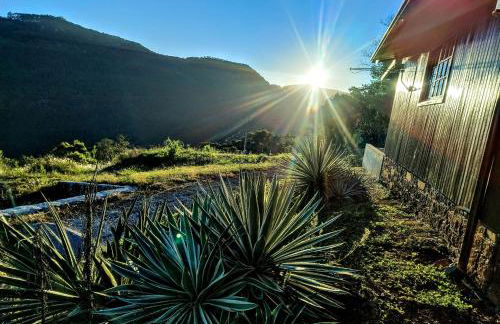 Chalé romântico com vista e banheira - Foto 7