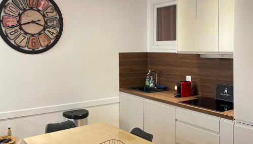 Les 2 Marmottes - Appartement Cosy Hyper Centre Evian - Foto 2, stove