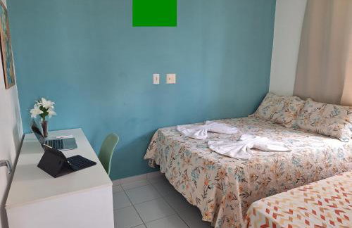 Ajuflat- Seu lar perto da Praia e da Orla de Atalaia com Ar condicionado e piscina - Foto 39