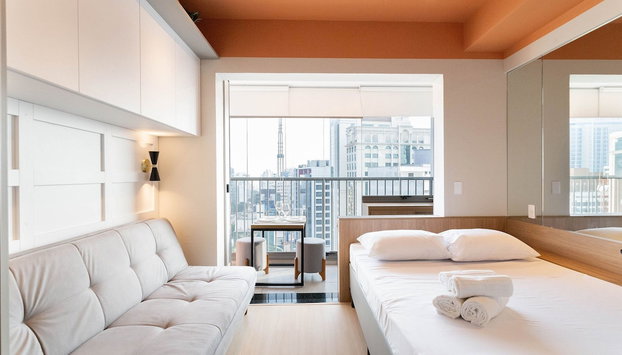 Nex One Consolação Belas Artes - Studios por temporada - Foto 3, Habitación