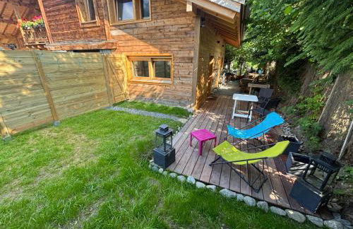 Face au MtBlanc avec jardin - Foto 1