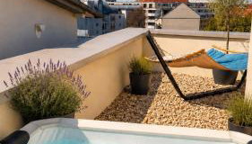 Modernes-Penthouse XXL-Dachterrasse mit Whirlpool, Grill zentrumsnah - Foto 2