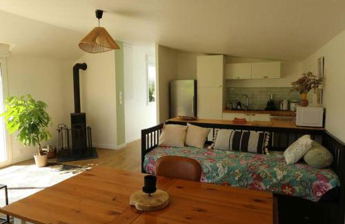 La villa Mama 65 m2, avec piscine partagée de Juin à Septembre - Foto 7