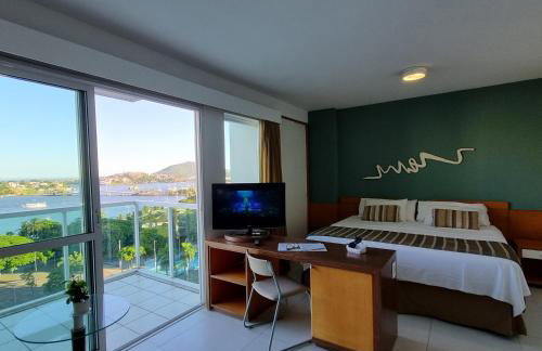 Flat charmoso na ilha de Vitória Praia do Canto - Foto 14